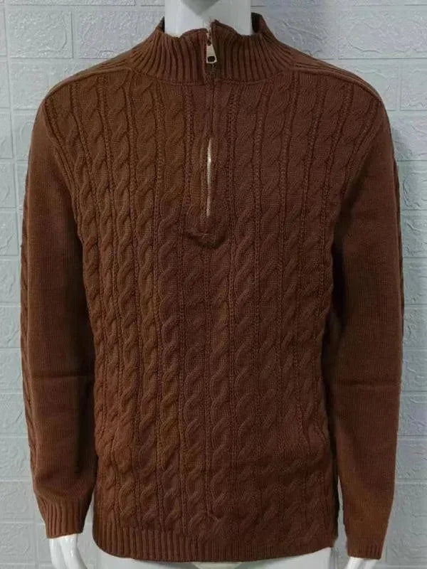 Stilla | Halvpolokrave Herre Sweater