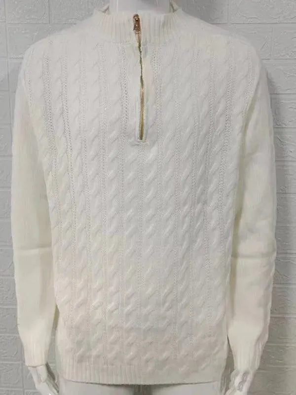 Stilla | Halvpolokrave Herre Sweater