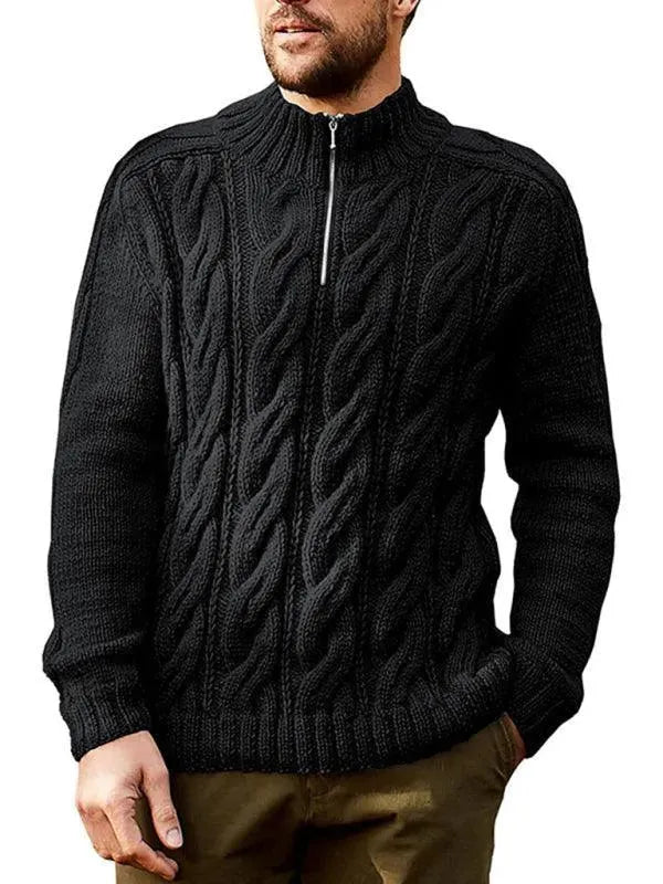 Stilla | Halvpolokrave Herre Sweater