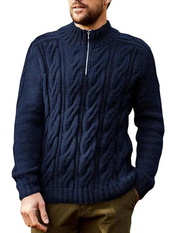 Stilla | Halvpolokrave Herre Sweater