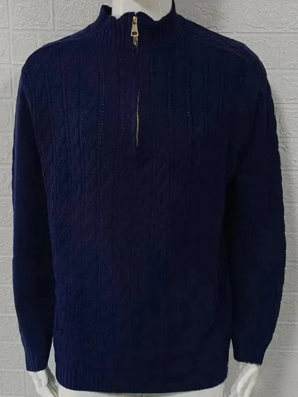 Stilla | Halvpolokrave Herre Sweater
