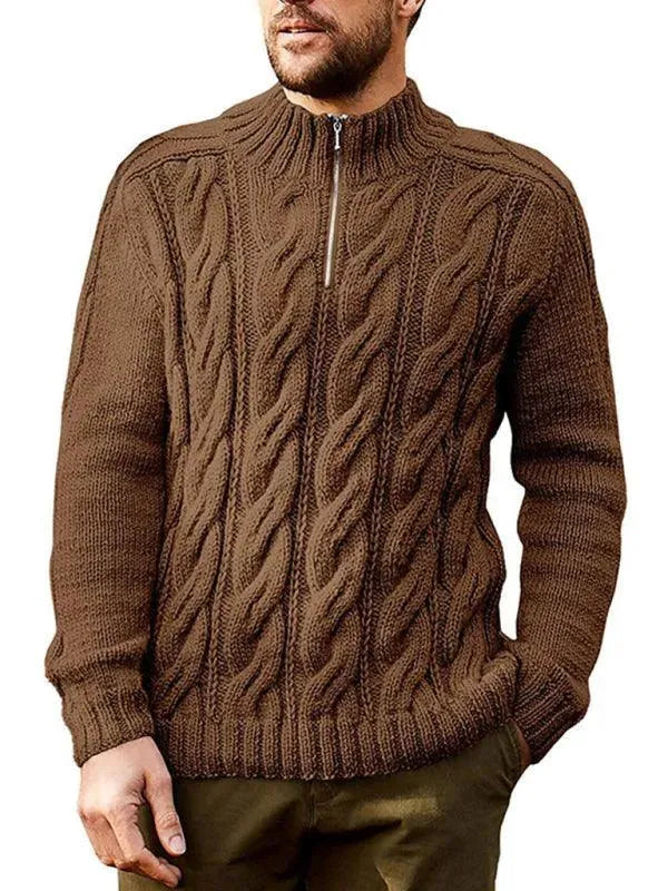 Stilla | Halvpolokrave Herre Sweater