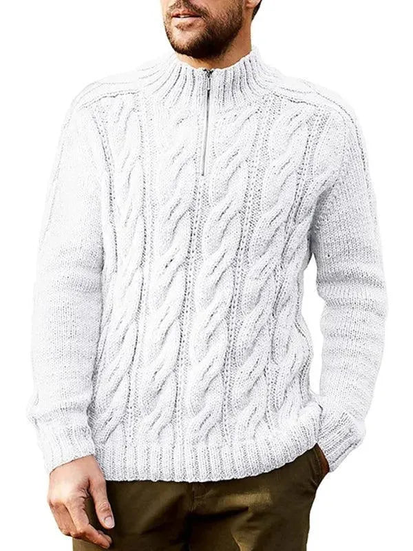 Stilla | Halvpolokrave Herre Sweater