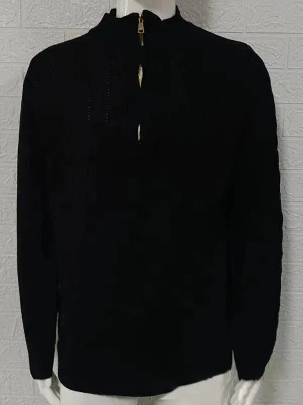 Stilla | Halvpolokrave Herre Sweater