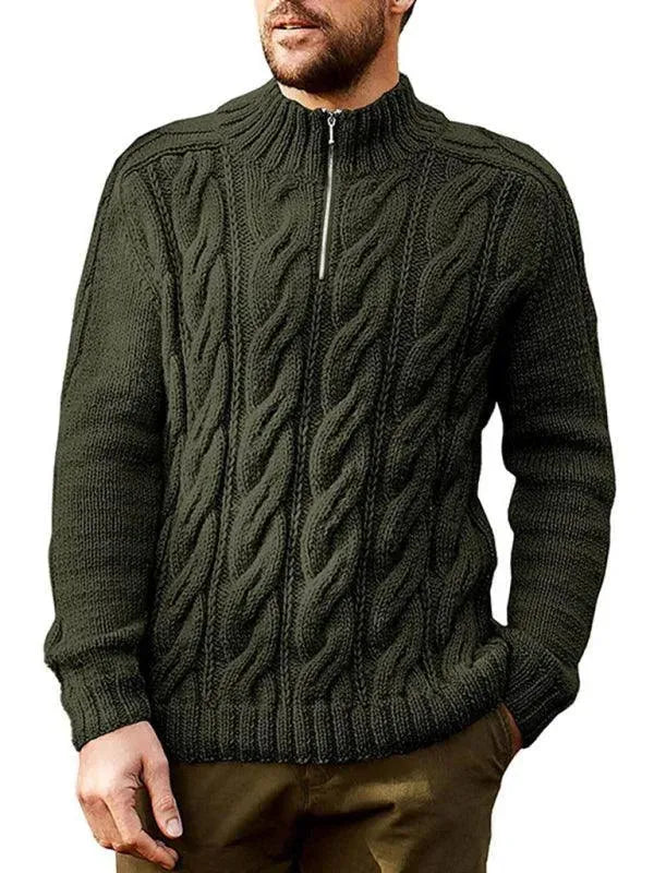 Stilla | Halvpolokrave Herre Sweater