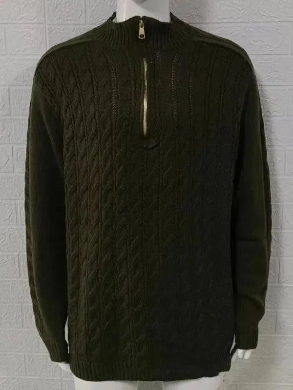 Stilla | Halvpolokrave Herre Sweater