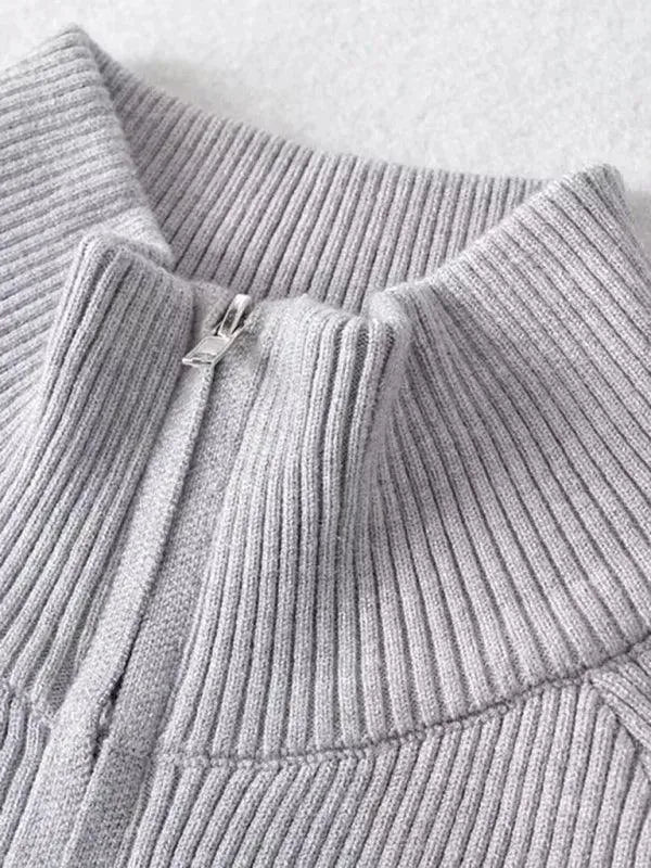 Stilla | Stribet Strikjakke Pullover