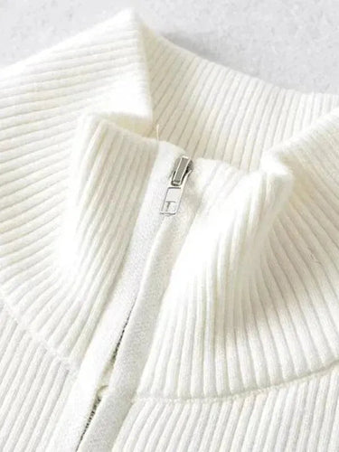 Stilla | Stribet Strikjakke Pullover